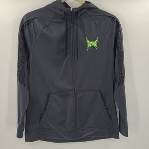 Vintage Y2K Tapout  Hoodie L ‎ MMA Grunge Skater Goth Emo Punk